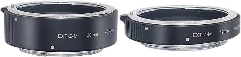 Mcoplus EXT-Z-M Autofokus Makro Zwischenringe, Extension Tube für Nikon Z Mount Z6 Z7 Z50 Mikro SLR