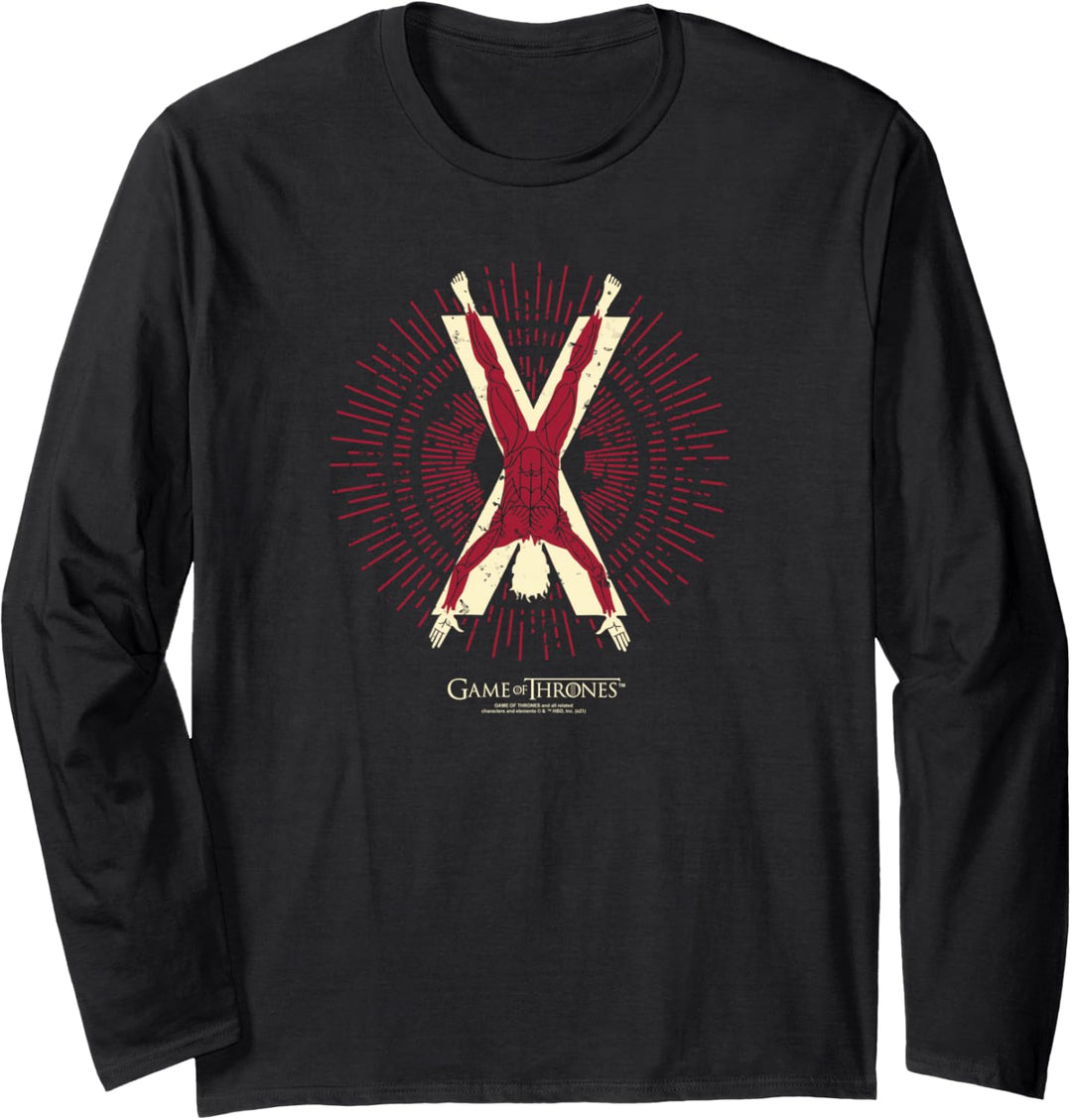 Game of Thrones Bolton Burst Sigil Langarmshirt