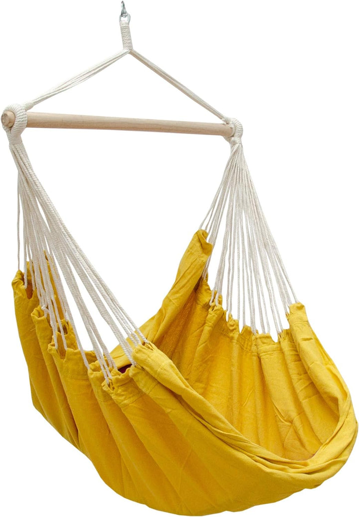 AMANKA XXL Hängesessel 185x130cm - Hängesessel 150kg Belastbar - Gartenmöbel Hängesessel Outdoor 2 P