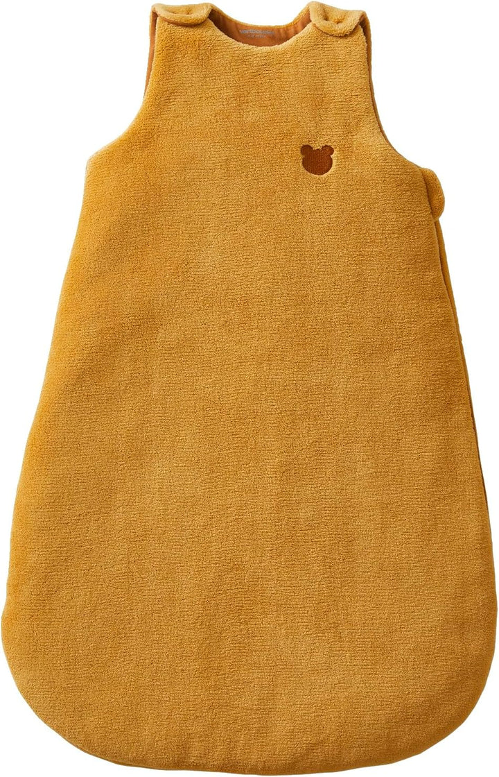 Vertbaudet Baby Winterschlafsack ALASKA, Ärmel abnehmbar Gelb 68, Gelb 68