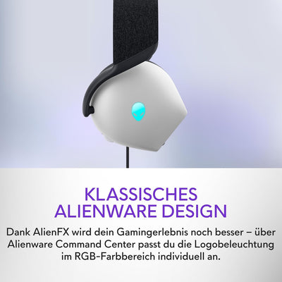 Alienware kabelgebundenes Gaming Headset - AW520H |Windows | Kopfhörer (USB) | Hi-Res Audio | Headse