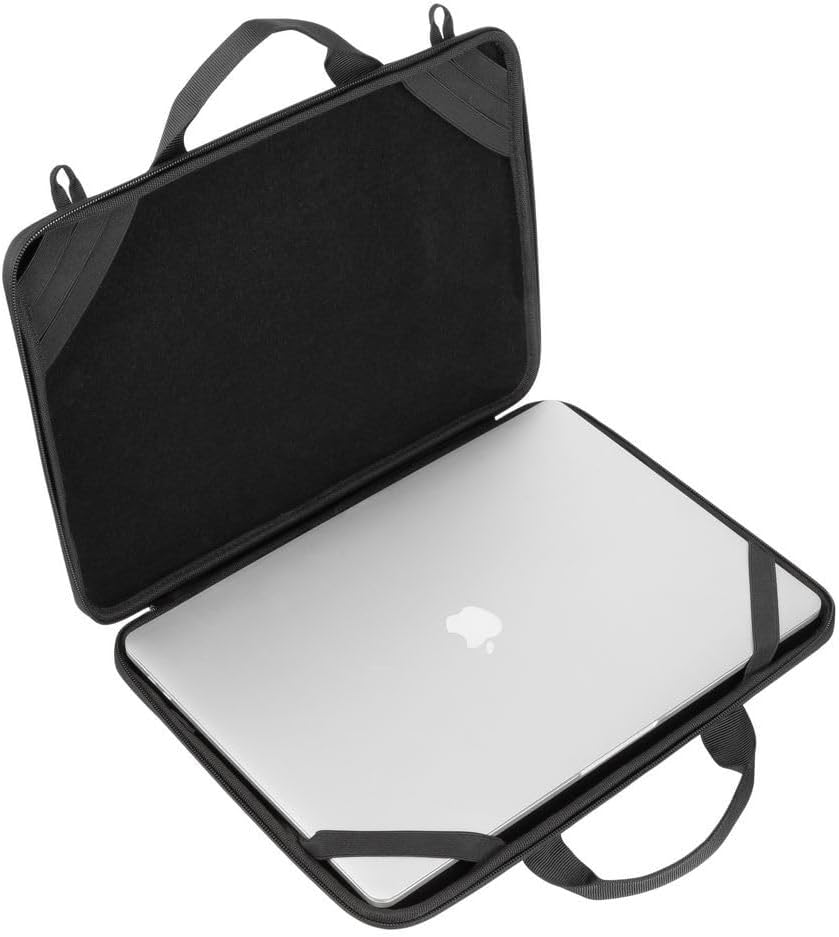 Rivacase Hartschalentasche für Laptops von 11,6 bis 15,3 Zoll - wasserabweisende Notebooktasche komp