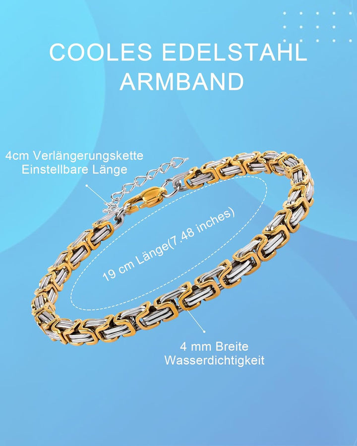 CheersLife Sohn Armband Geschenk von Mama Papa Armband für Meinen Sohn Weihnachten 18. Geburtstag Ju