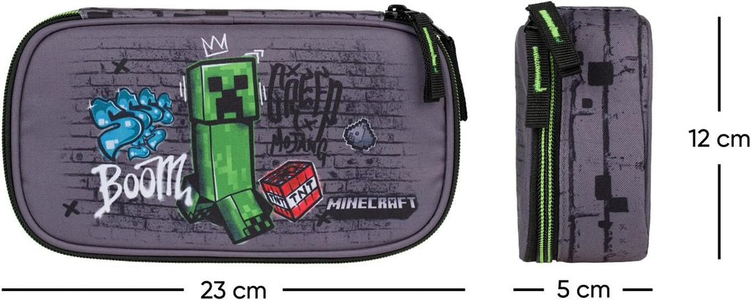 Baagl Federmäppchen für Mädchen - Schulmäppchen für Schreibwaren - Schulsachen Federtasche, Jungen F