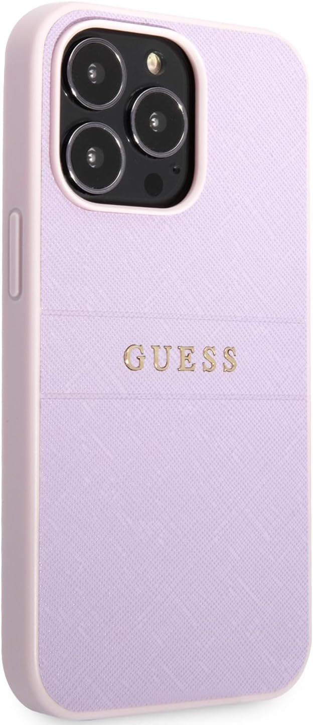 Guess GUHCP13XPSASBPU Hülle für iPhone 13 Pro Max 6,7" violett/Purple hardcase S