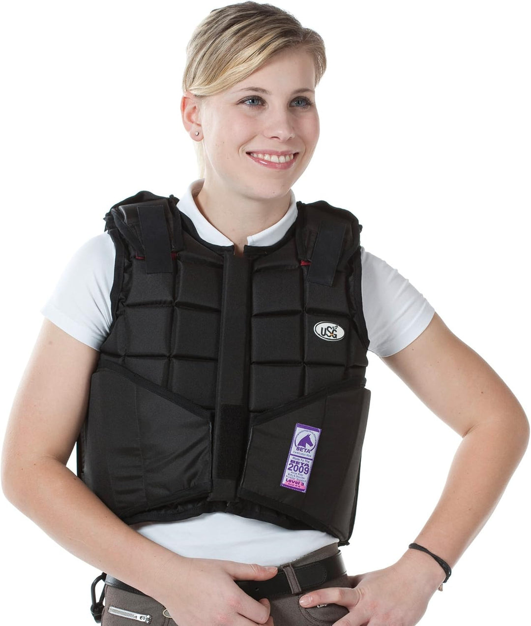 USG Panel-Sicherheitsweste ''USG Flexi", schwarz, Erwachsene L