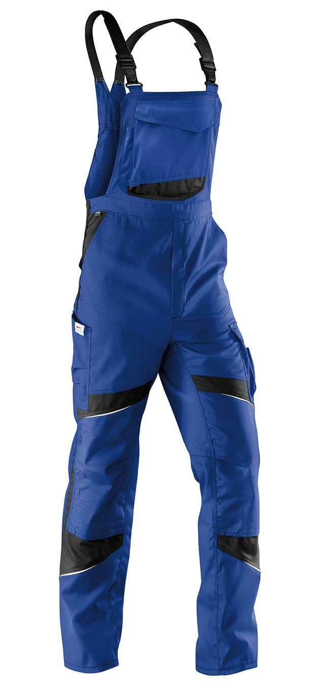 KÜBLER ACTIVIQ Latzhose 3250 27 Kbl.blau/Schwarz, 27 Kbl.blau/Schwarz
