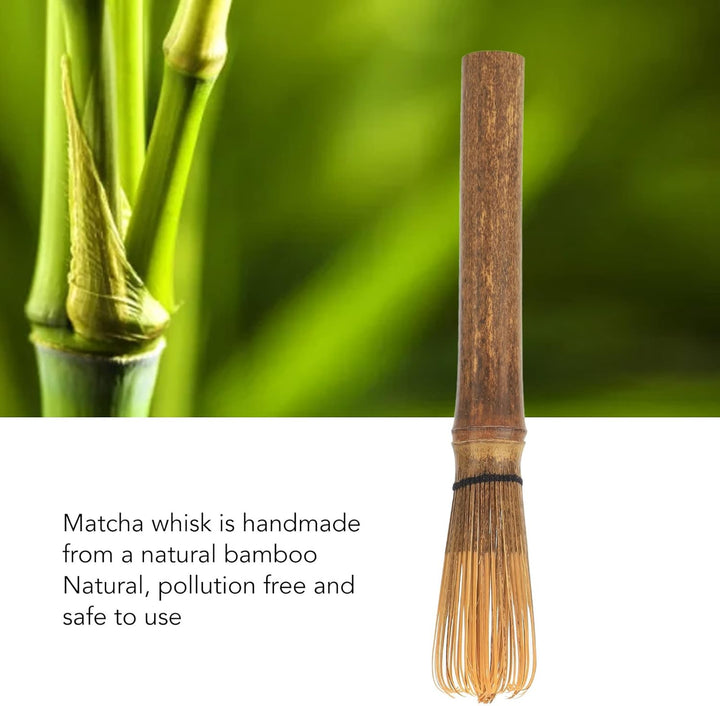 Natürlicher Bambus Matcha, Matcha Schneebesen Bambus Schneebesen Matcha Pinsel Tee Pulver Schneebese