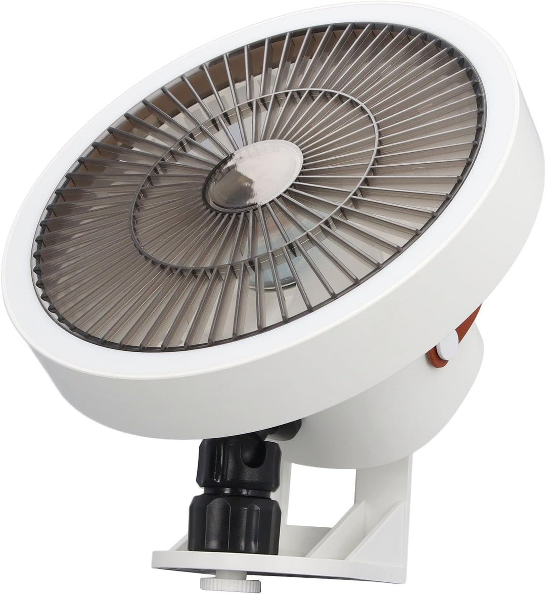 Tnfeeon Tragbarer, an der Wand Montierter, Oszillierender Ventilator, Kleiner Wandventilator mit Fer