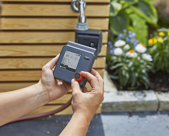 Gardena Bewässerungssteuerung Select: Automatische und zeitsparende Bewässerung, Flexible Bewässerun