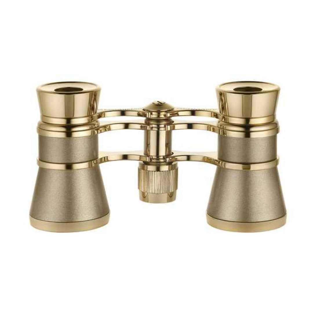 Eschenbach Optik Fernglas Glamour 3x25 mit 3X Vergrösserung Opernglas, klein, Gold, gold