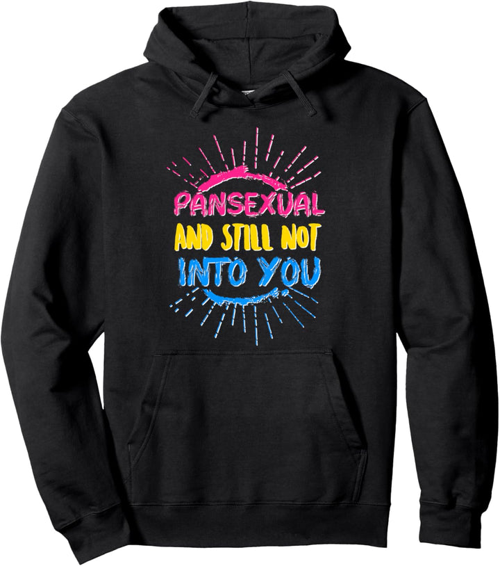 Pansexuelle nicht in Sie niedlich Pan Stolz LGBTQ Parade Pullover Hoodie