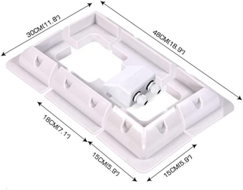 KLLsmDesign Solarmodul Befestigungssatz mit Muttern und Schrauben, Montagewinkel, und andere, Set mi