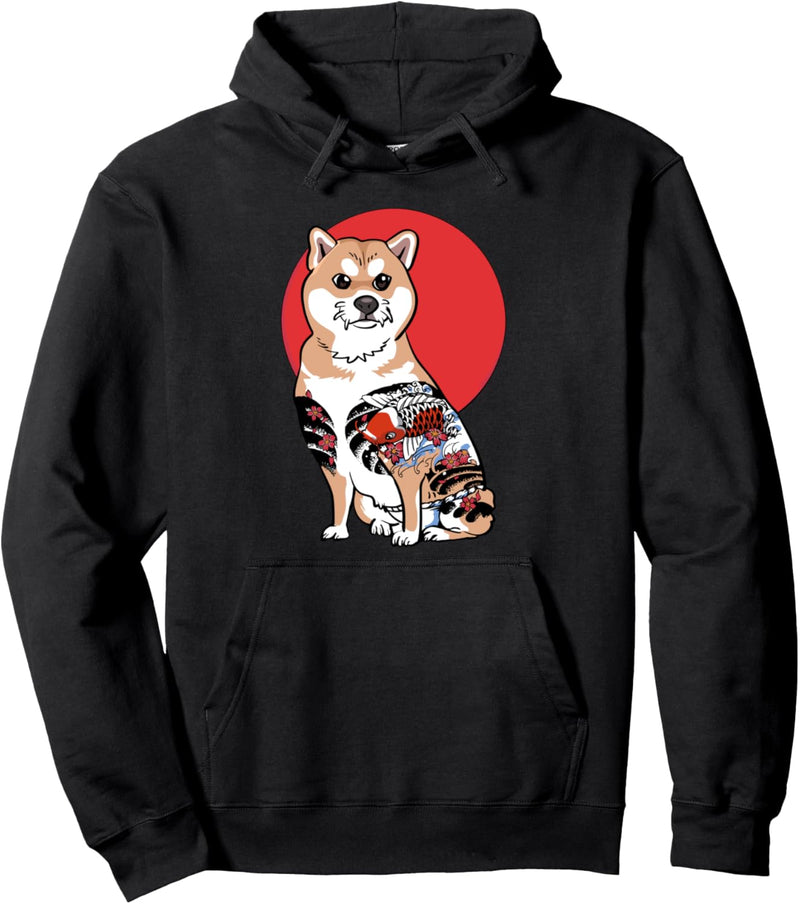 Yakuza Shiba Inu Pullover Hoodie