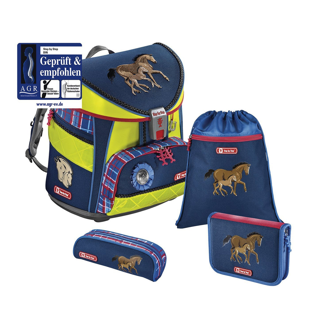 Step by Step Light DIN Schulranzen Set 4tlg. 35,5 cm