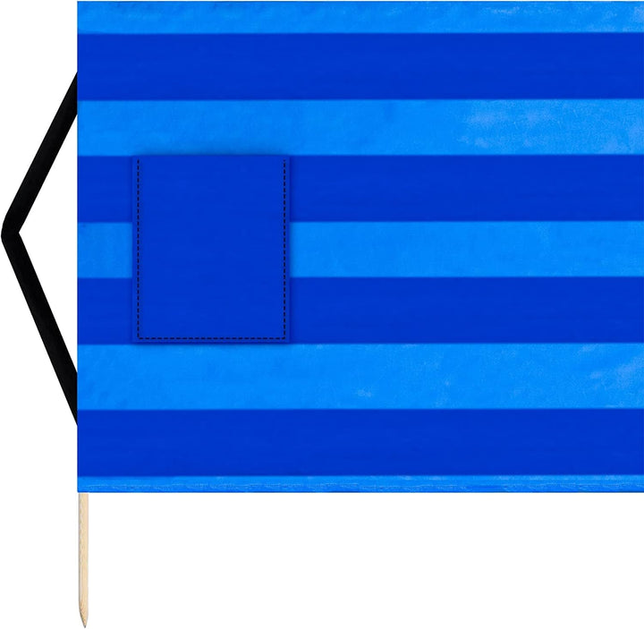 SILUK Strand Windschutz Sichtschutz 12m Blau, 12m Blau