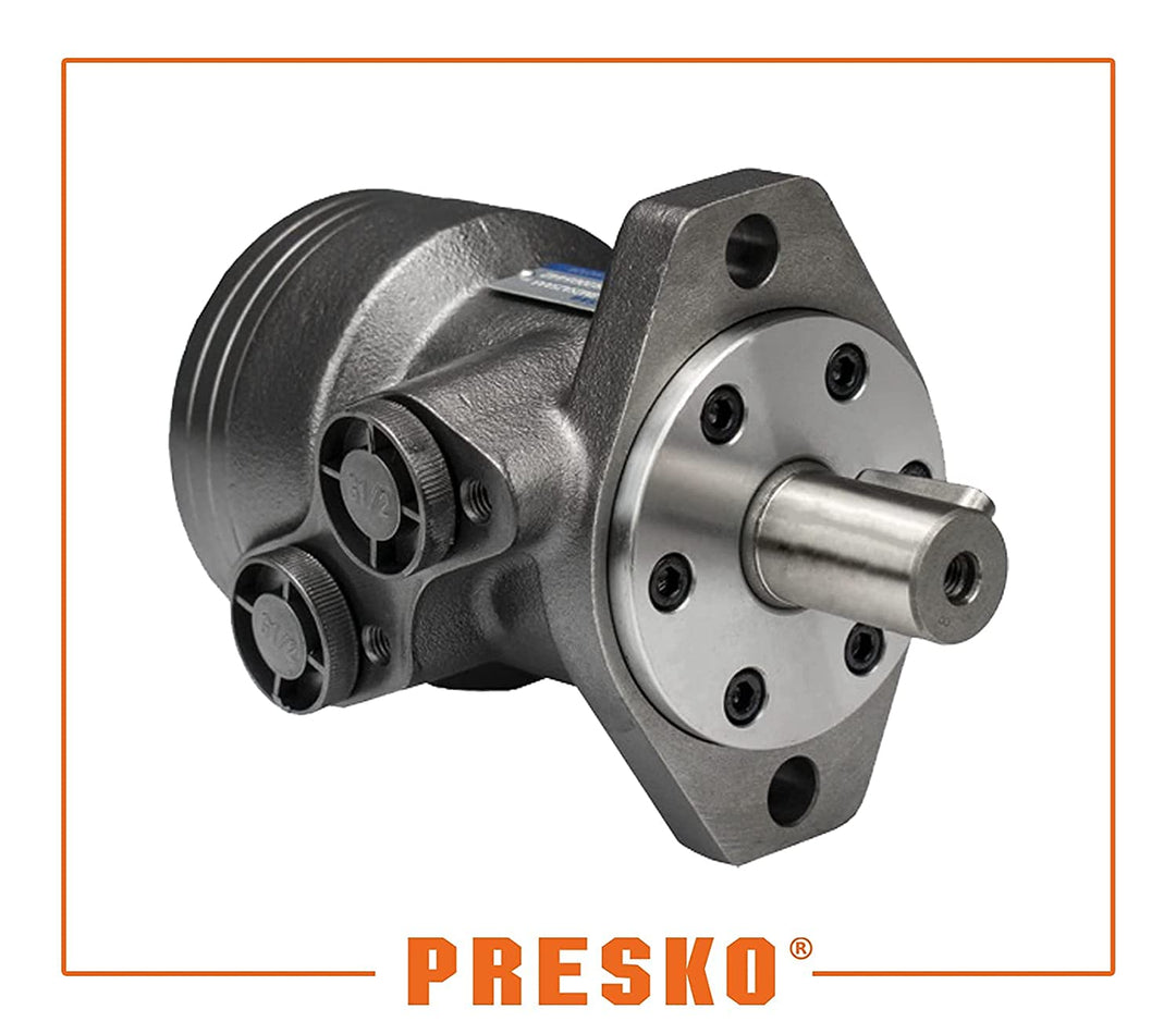 Presko Orbitaler Gerotor Hydraulikmotor 315 cm³/Umdrehung G ½" Anschluss, SAE A - Äquivalent OMR 315