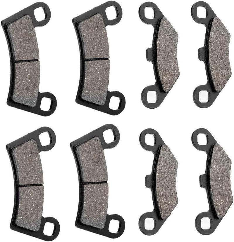 Bremsbeläge , Fydun 8st Iron Brake Pads Vorder und Hinterrad Bremsbeläge für RZR 800 570 2008-2015