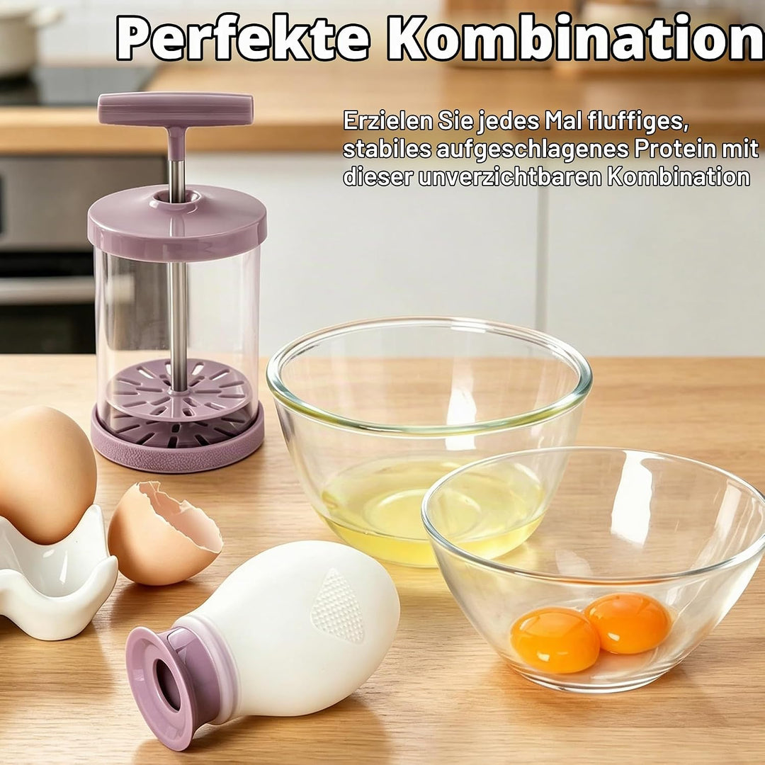Manueller Schlagsahnespender Handheld DIY Schlagsahnespender Professioneller Sahnebereiter für Gesch