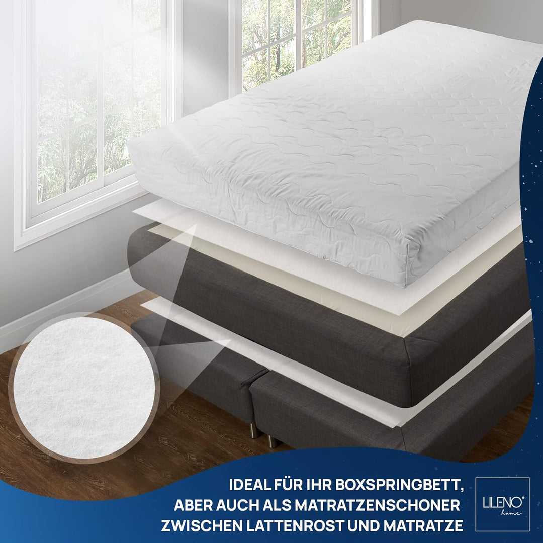 LILENO HOME Anti Rutsch Matratzen Stopp für Boxspringbett (100x170 cm) - Boxspring Antirutschmatte a