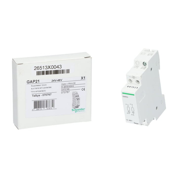 Schneider Electric Kompressor Block 48 V, Mod gap21 Coil Unterdrückung 12 bis 48 V