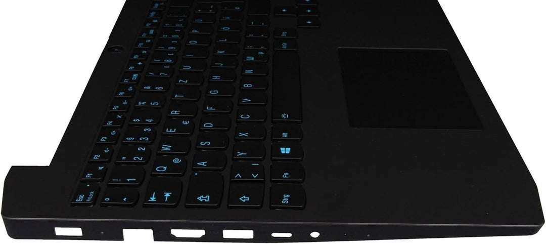 Lenovo 5CB0Y99482 Original Tastatur inkl. Topcase DE (deutsch) schwarz/schwarz mit Backlight für Ide