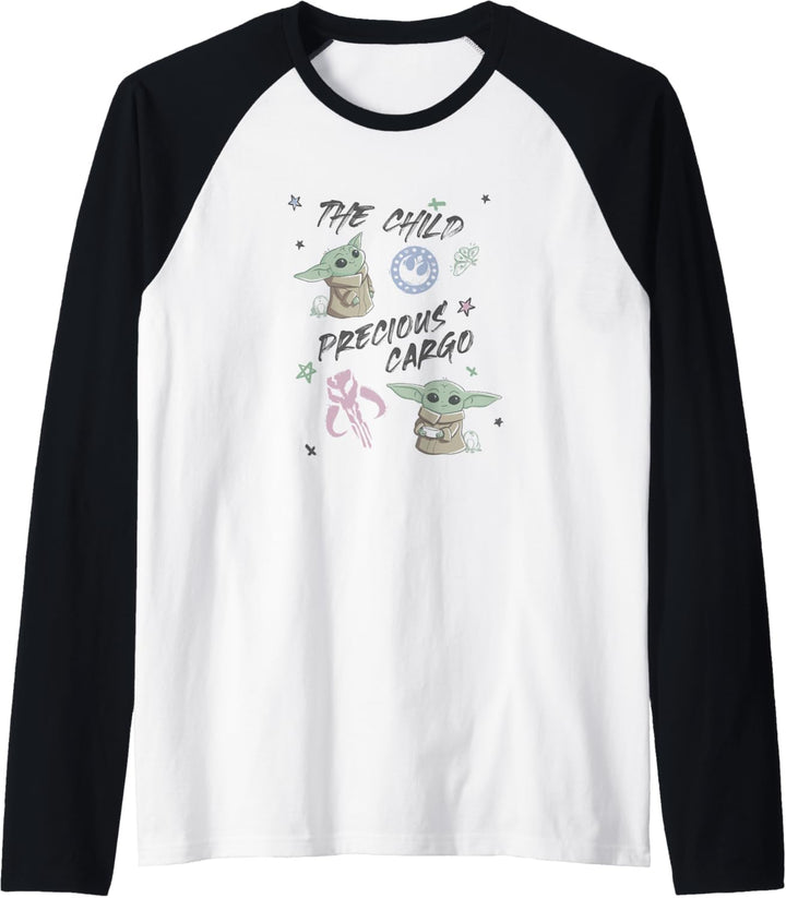 Star Wars: The Mandalorian The Child Precious Cargo Sketch Raglan
