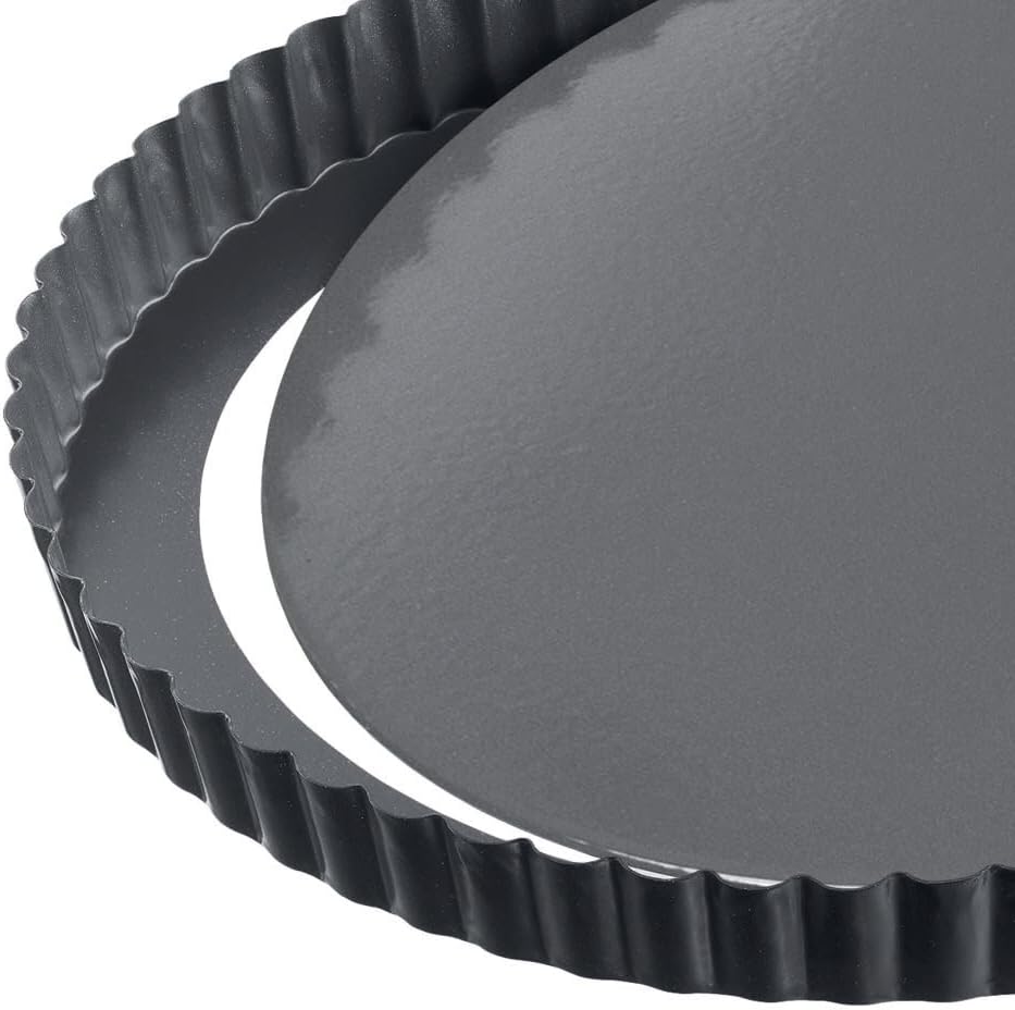 Original Kaiser La Forme Plus Tarteform mit Hebeboden 32cm, Quicheform antihaftbeschichtet, herausdr