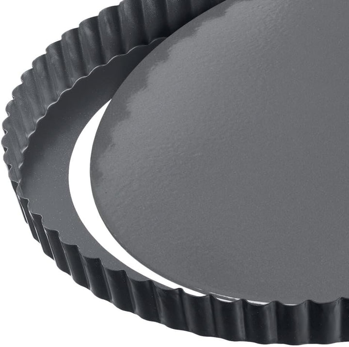 Original Kaiser La Forme Plus Tarteform mit Hebeboden 32cm, Quicheform antihaftbeschichtet, herausdr