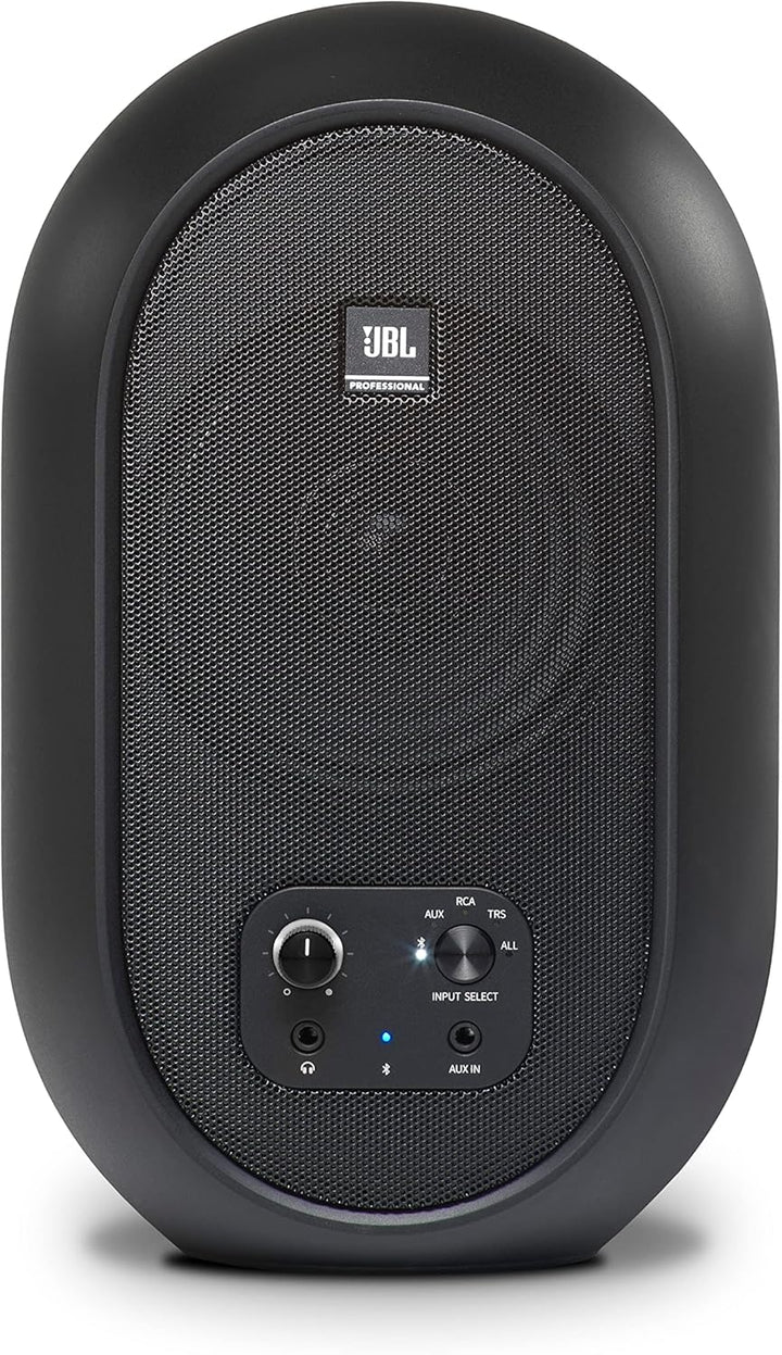 JBL 1 Serie 104 Kompakte, aktive Desktop-Referenzlautsprecher mit Bluetooth (paarweise verkauft) 1 S