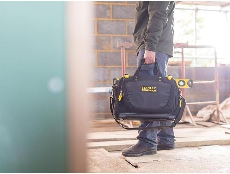 Stanley Fatmax Quick Access Werkzeugtasche FMST1-80147 (mit 4 Fächern, 2 davon mit Reissverschlüssen