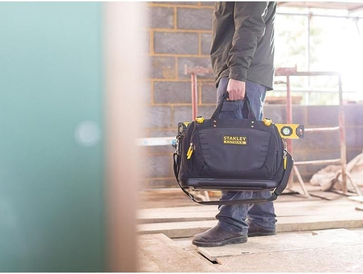 Stanley Fatmax Quick Access Werkzeugtasche FMST1-80147 (mit 4 Fächern, 2 davon mit Reissverschlüssen