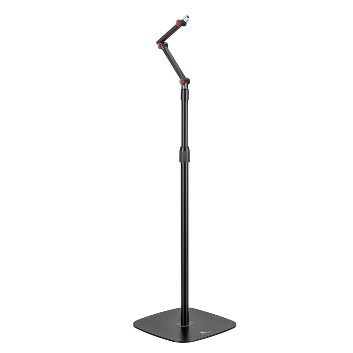 Maclean MC-337 Professioneller Mikrofonständer | Verstellbare Höhe von 626 bis 1694 mm | Maximale Be