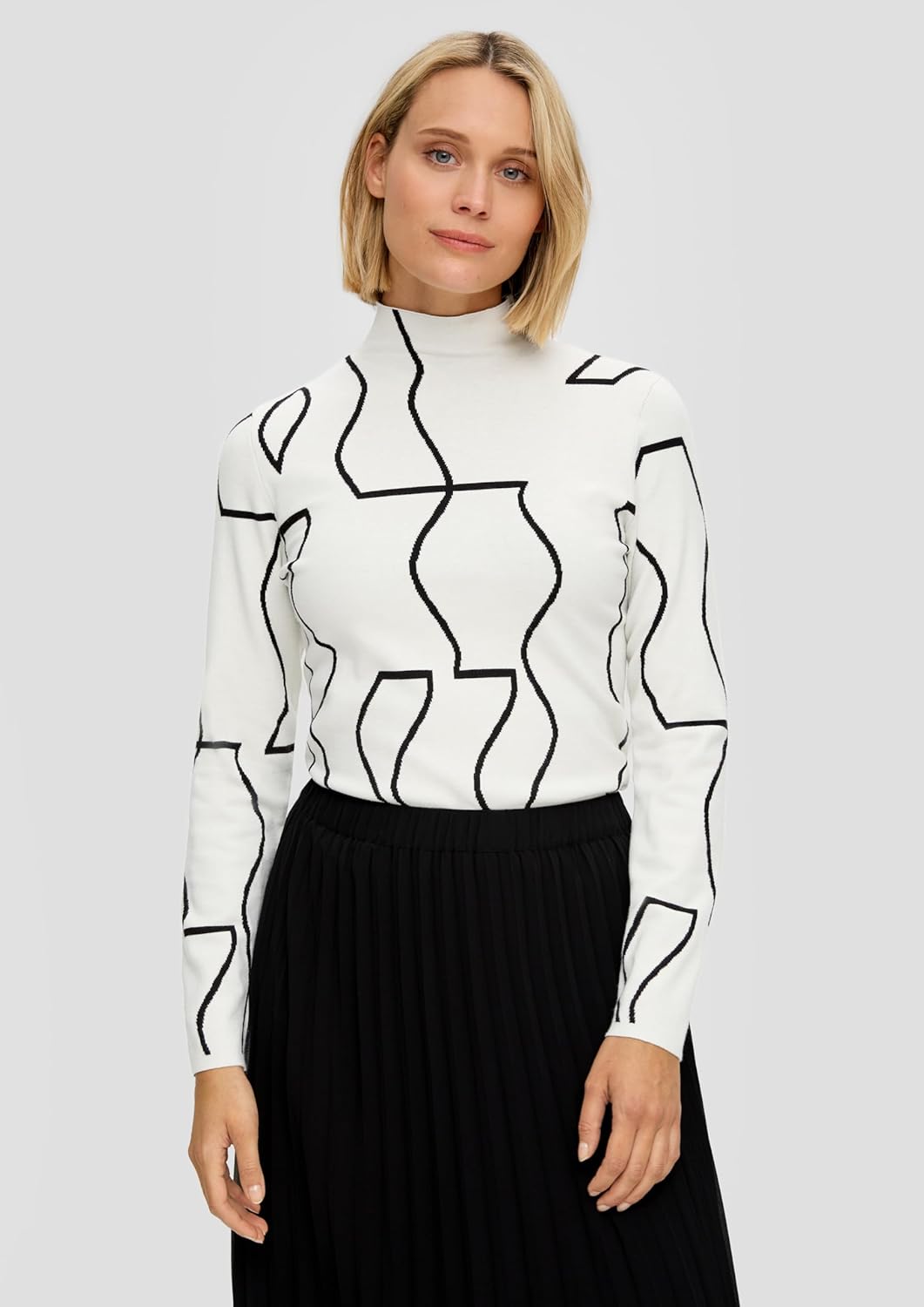 s.Oliver Damen Pullover 46 07x5 Creme, 46 07x5 Creme
