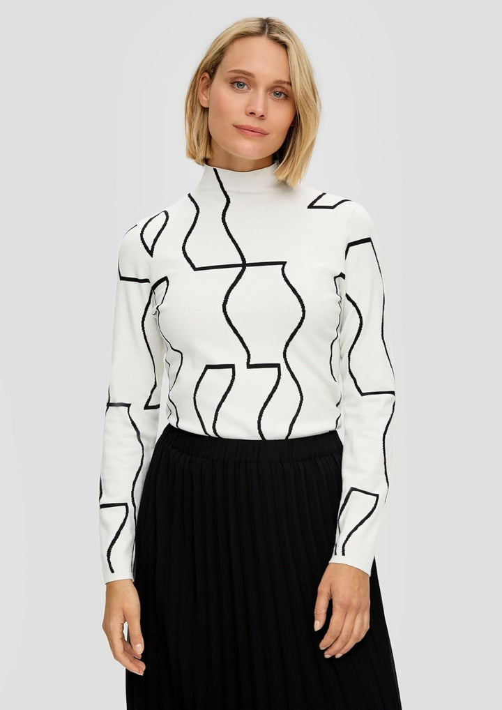 s.Oliver Damen Pullover 46 07x5 Creme, 46 07x5 Creme
