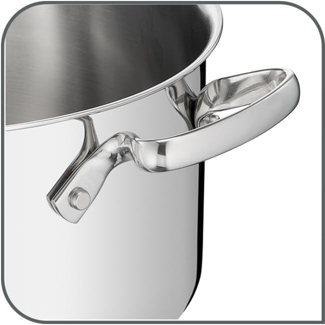 Tefal A702A8 Intuition Edelstahl Kochtopf-Set 7-Teilig | Geeignet für alle Herdarten | Messskala an