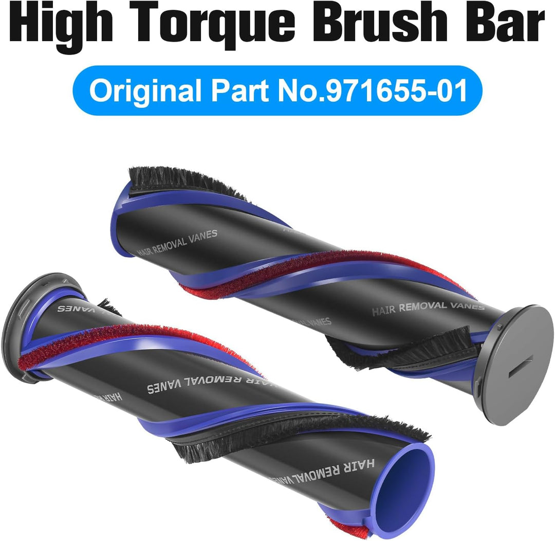 Torque-Drive Bürstwalze und Endkappe für Dyson V11 Torque, V11 Animal+, V11 Absolute, V15 Bodendüse,