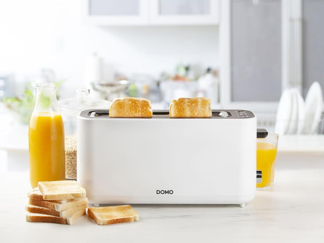 DOMO DO962T Toaster - 2 Toastscheiben - 3 Funktionstasten - 980W