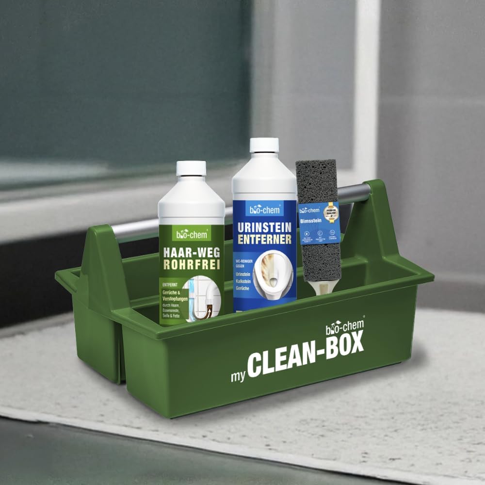 bio-chem Premium Toolbox – robuste Aufbewahrungsbox & Organizer mit Aluminium-Tragegriff – perfekt R