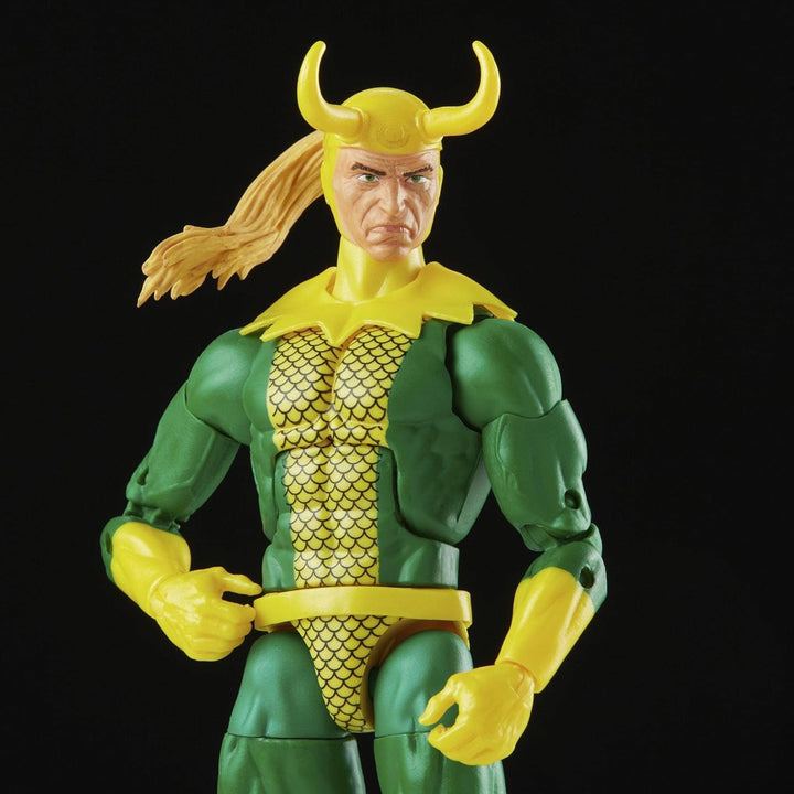Marvel Legends Series Loki, Retroverpackung, 15 cm grosse Action-Figur, 3 Accessoires