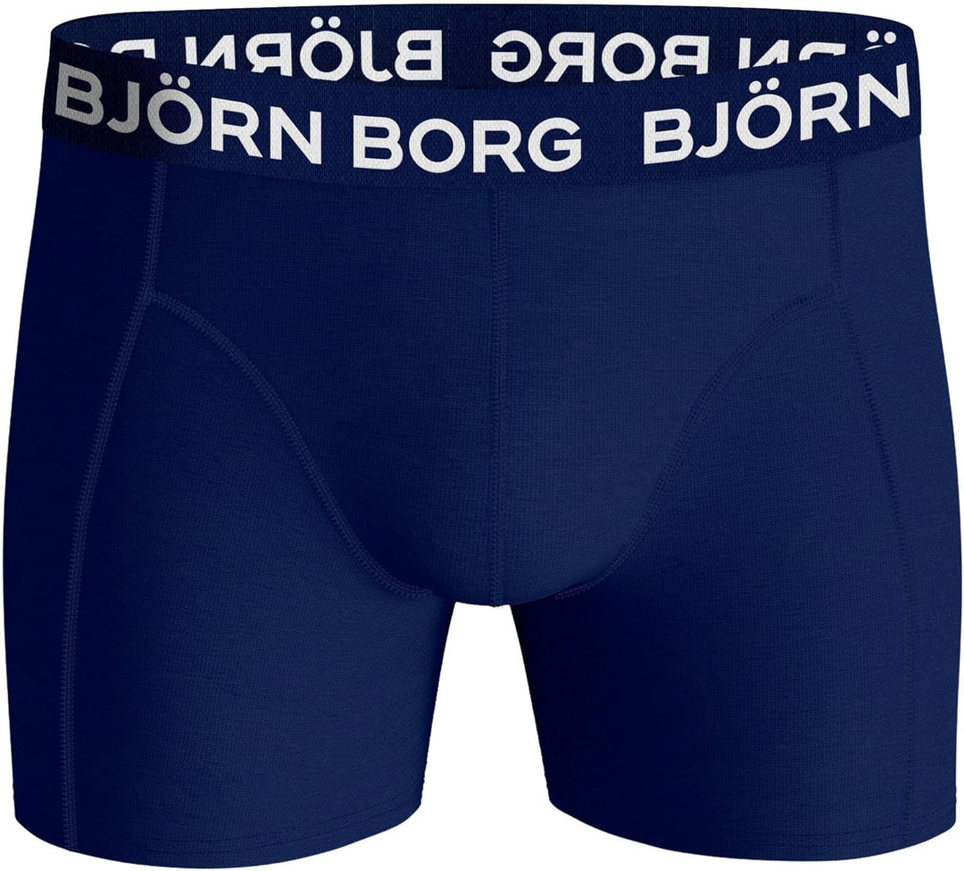 Björn Borg Solid Sammy Boxershorts (5-Pack) Kinder