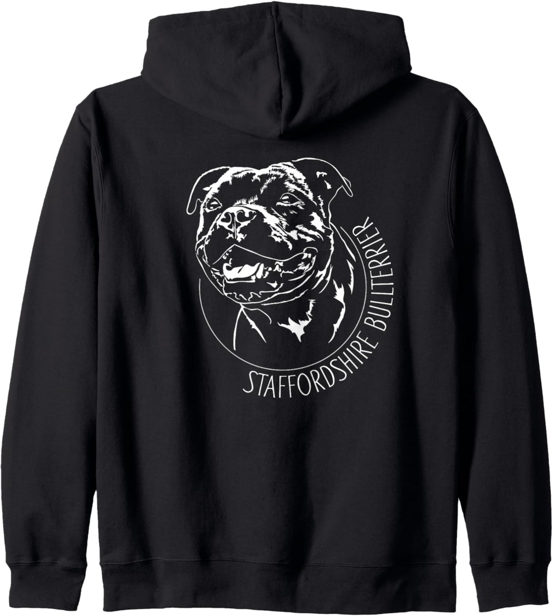 Staffordshire Bullterrier Hunde Portrait Hundeportrait Hunde Kapuzenjacke
