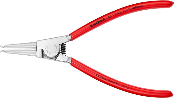 KNIPEX Sicherungsringzange für Aussenringe auf Wellen verchromt mit Kunststoff überzogen 180 mm, 46