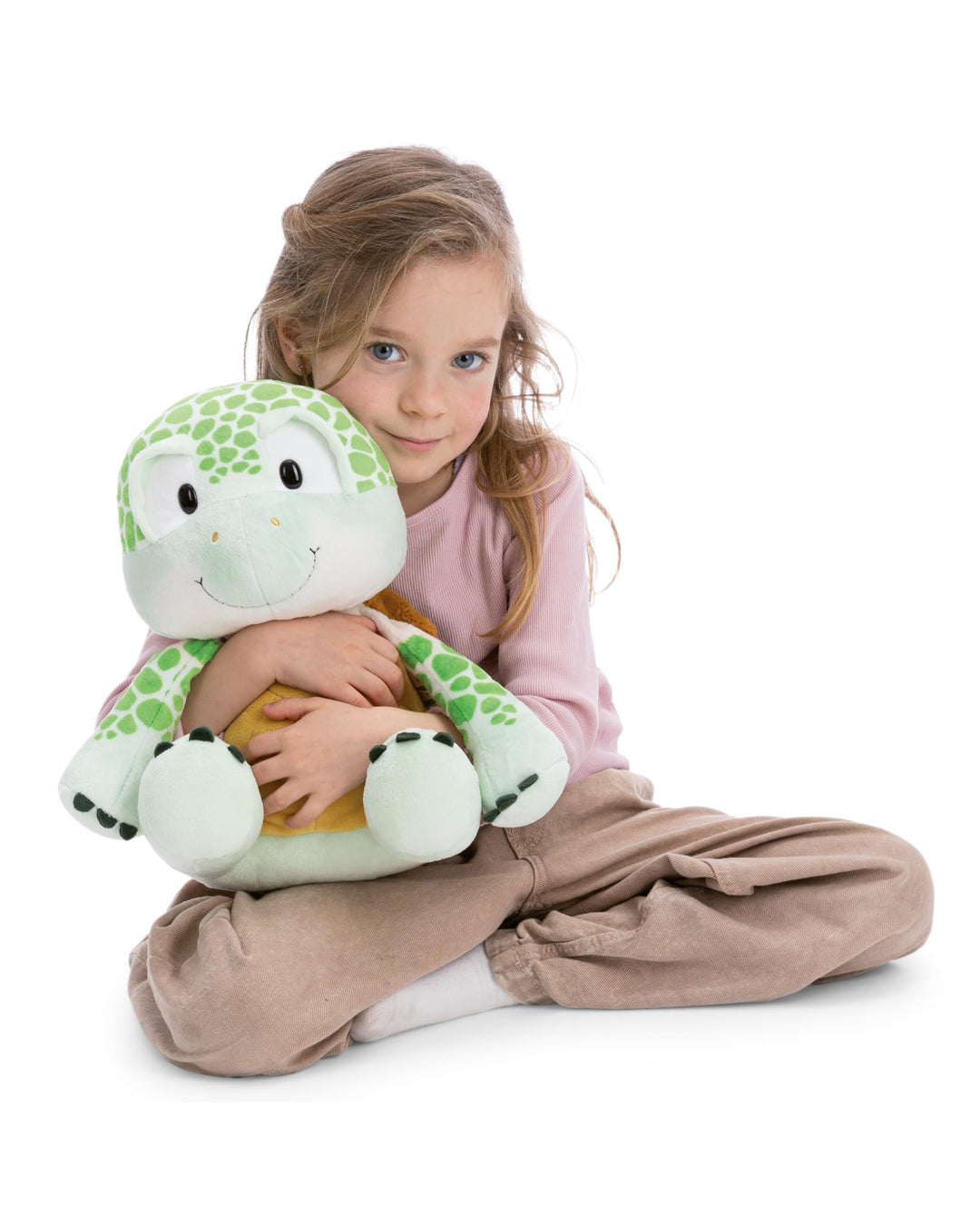 NICI Kuscheltier Schildkröte 32cm - grün - 63072 | Stofftier aus weichem Plüsch, niedliches Plüschti