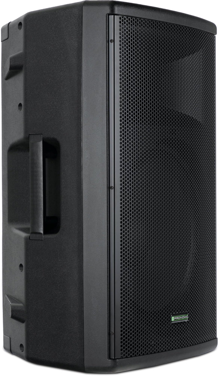 Pronomic E-215 MA - Aktive 2-Wege Box - Leistung: 120 Watt (RMS) - 15" Woofer + 1,0" Kompressions-Tr