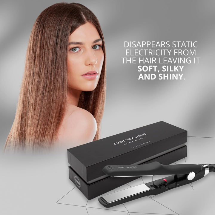 CORIOLISS C-TRIP | Haarglätter für Frauen | Titanium Glätteisen für feines Haar | Professionelles Gl
