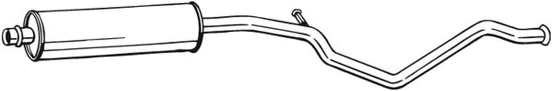 BOSAL Original Mittelschalldämpfer