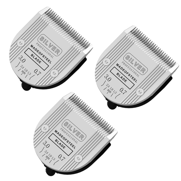 5-in-1-Ersatzklingen, kompatibel mit Wahl Bravura Clipper Chromado, Creativa, Figura Hunde-Schermasc