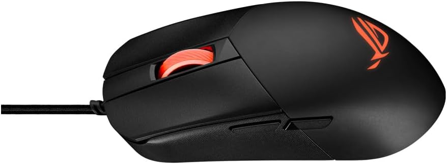 ASUS ROG Strix Impact III - Beidhändige Gaming-Maus, leicht, 12000 DPI, 5 programmierbare Tasten, au