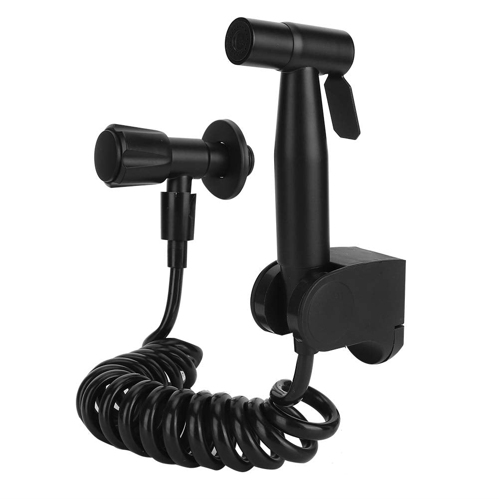 G1/2 Gewinde Edelstahl Bidet Sprayer Set Schwarz Für Badezimmer Toilette Schwarz B Style